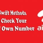 how to know your airtel number