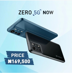 infinix zero 5G Price in Nigeria