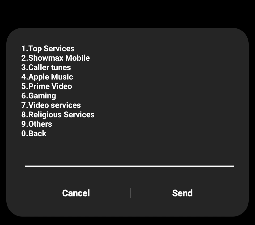 Free apple Music on MTN step2