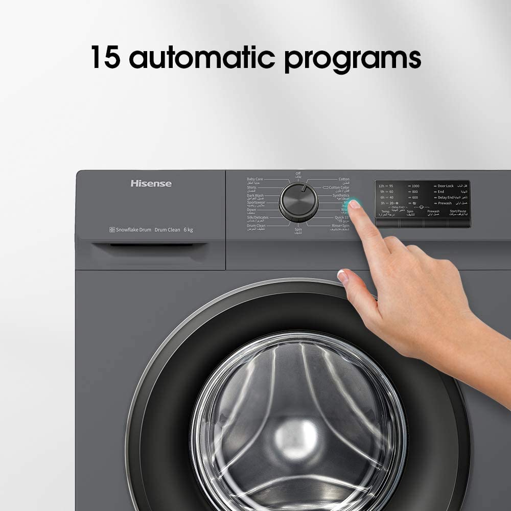 Hisense Front Load Washing Machine Specification