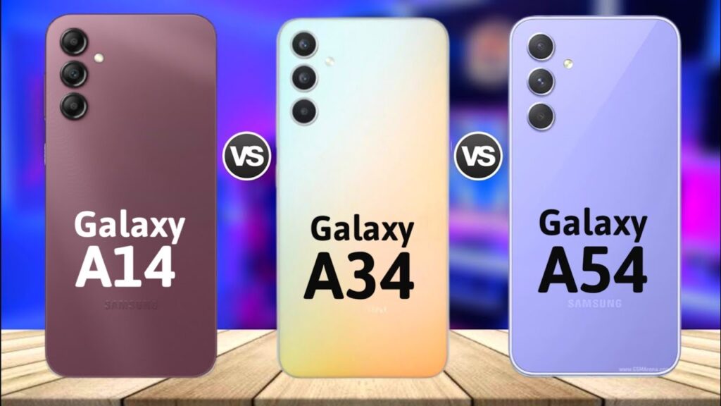 Samsung Galaxy A14 Vs Samsung Galaxy A34 5g