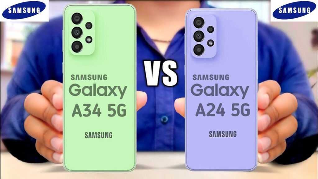 Samsung Galaxy A24 Vs Samsung Galaxy A34 5g