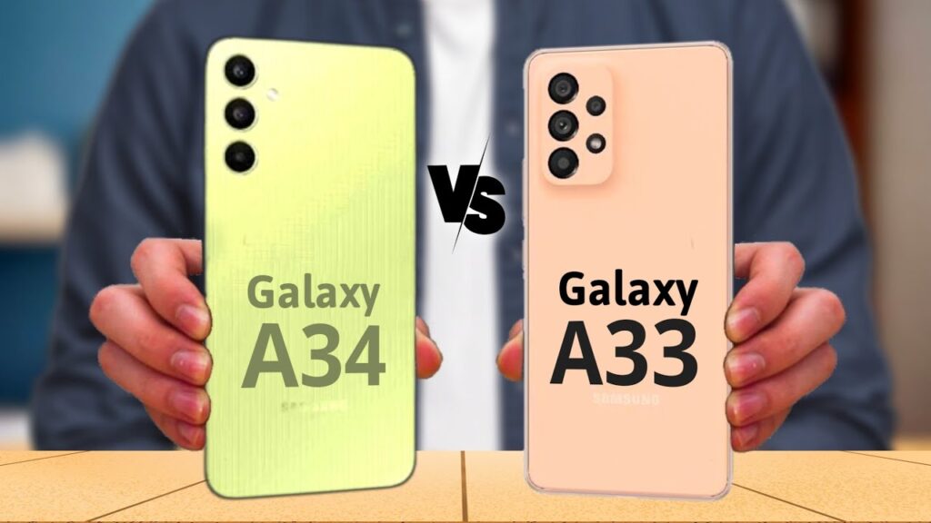 Samsung Galaxy A34 5g Vs Samsung Galaxy A33 5g